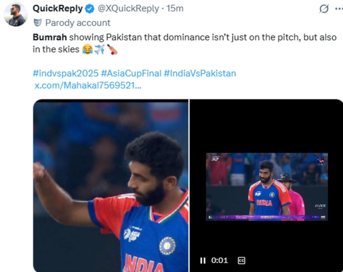 Jasprit Bumrah