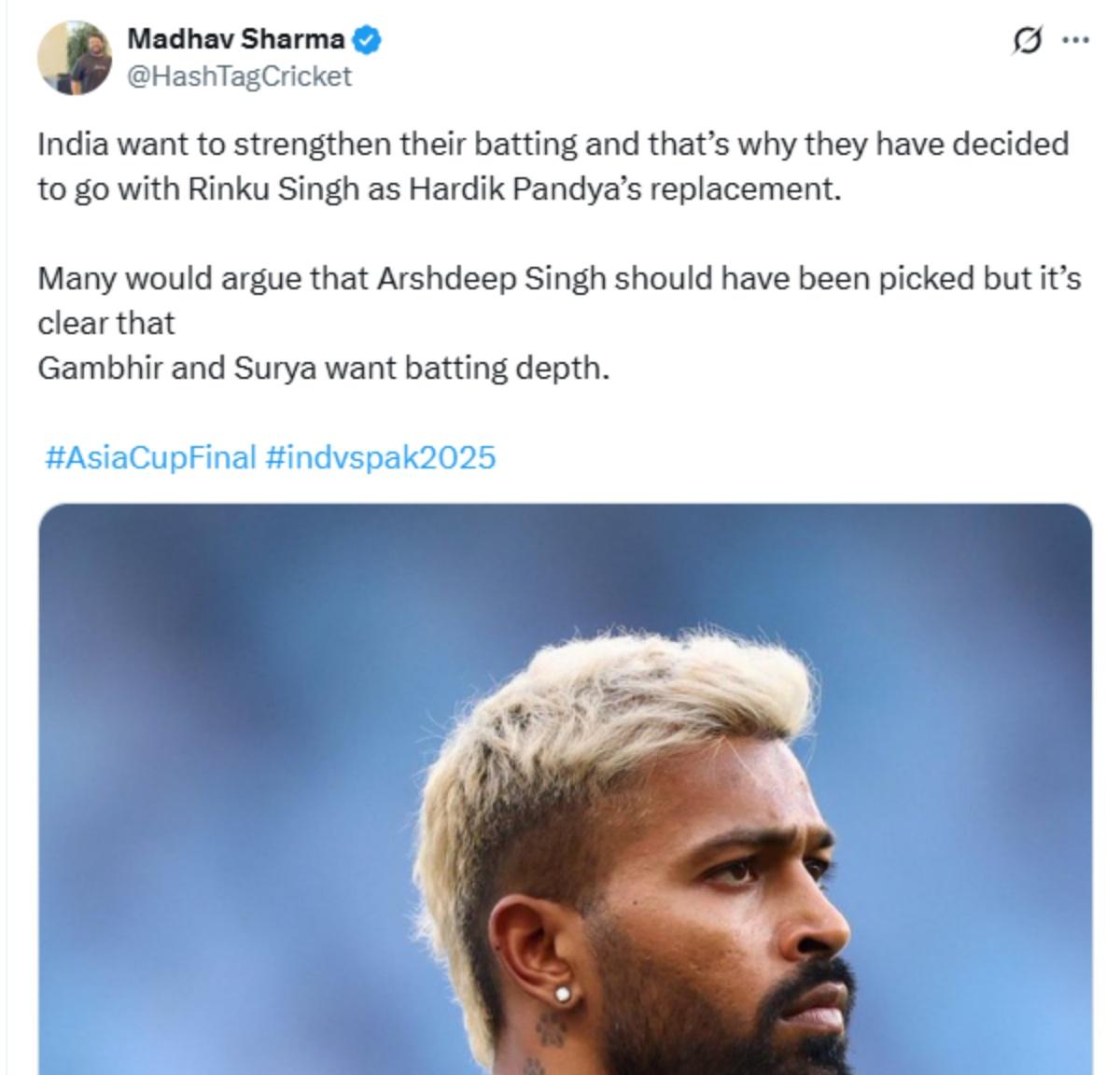 Hardik Pandya Hardik Pandya