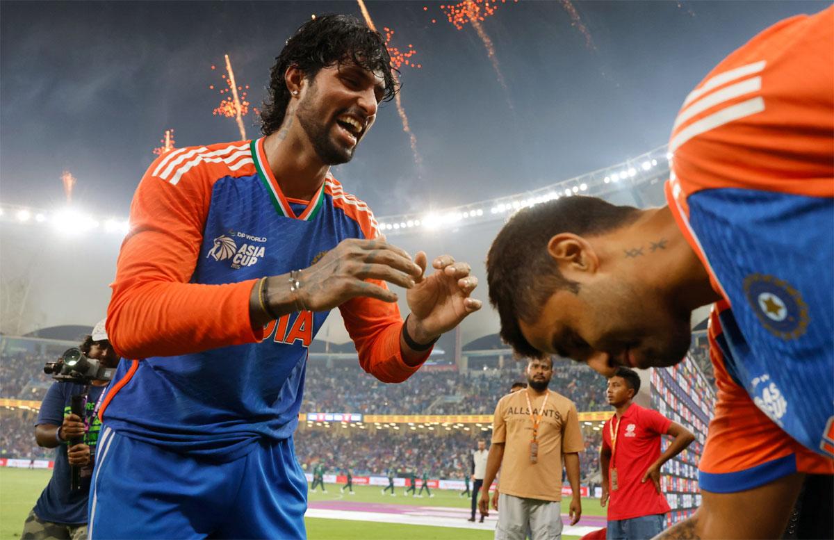 Suryakumar Yadav with Tilak Varma Suryakumar Yadav with Tilak Varma