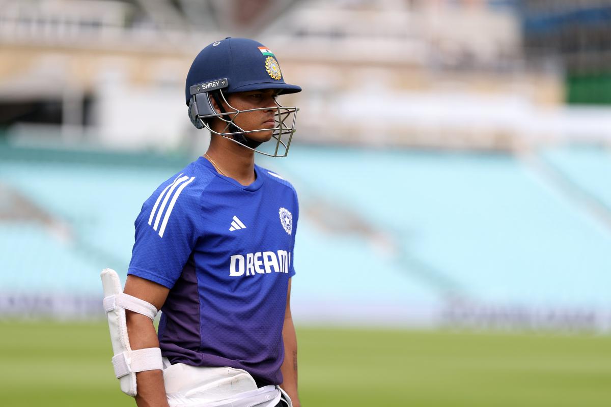 Yashasvi Jaiswal looked in good nick in training on Tuesday