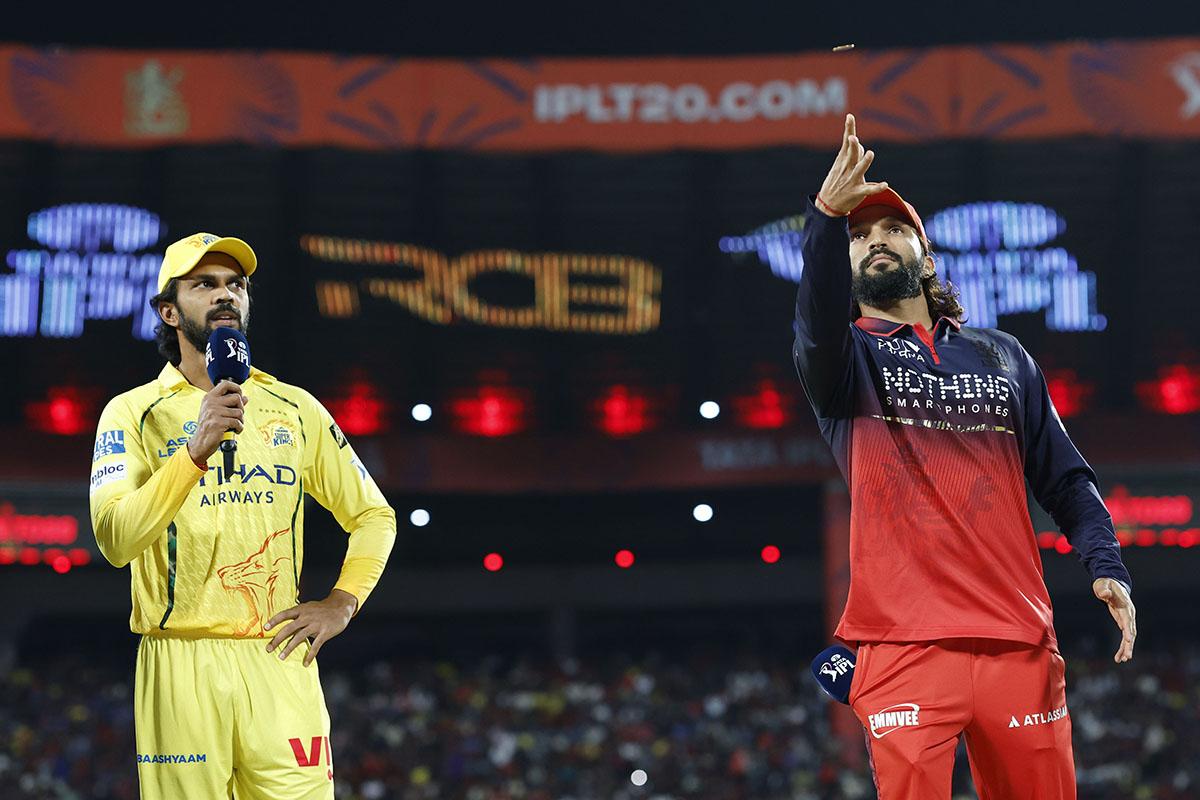 CSK opt to field vs RCB; LSG down SRH