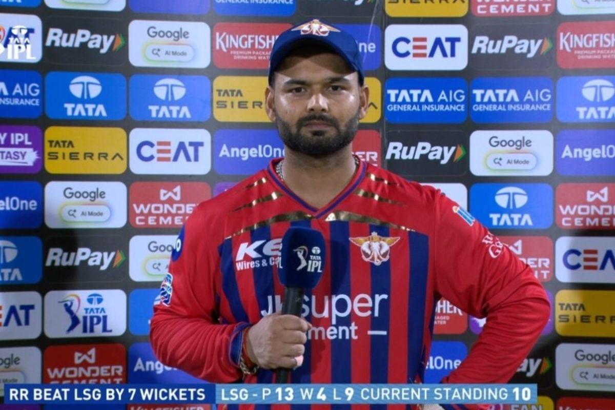 IPL 2026: Gavaskar Defends Pant For F Word Slip-Up