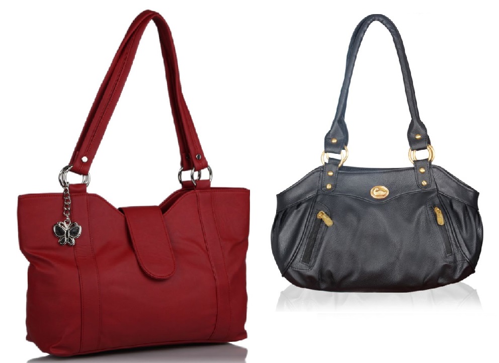 Pattern Leather Ladies Handbags at Rs 600 in Gurgaon | ID: 16193733930