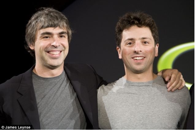 Google Co Founders Larry Page and Sergey Brin Oufit