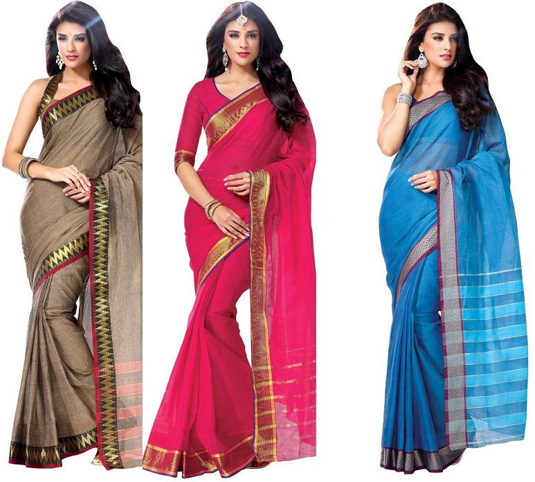 Refreshing Cotton Sarees That Look Good on Any Occasion - Rediff.com