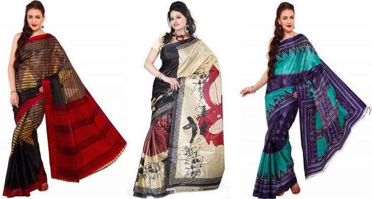 silk sarees at 499