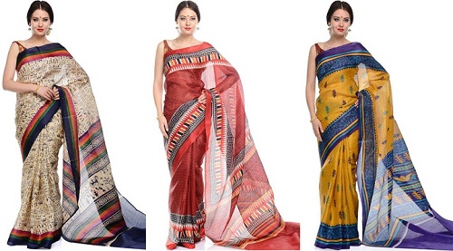 Bhagalpuri silk saree