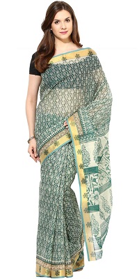 Fostelo Grey Saree