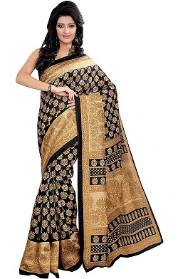 Shonaya Black Saree