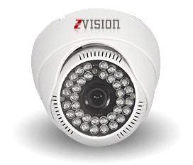 Zvision 1200 Tvl Hdis Dome 36 IR Night Vision Security Cctv Camera (white)