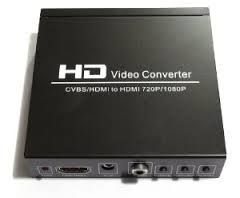 HD Cvbs/av Ntsc/pal To Hdmi 720p/1080p HD Video Converter Wii Ps3 PSP