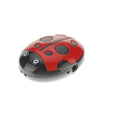 Mini Beetle Shape Card Reader MP3 Player, Support Tf Card