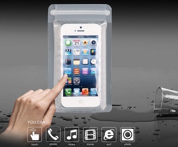 Waterproof mobile cover