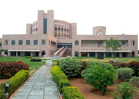 The ISB campus, Hyderabad