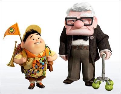 A still from the animated movie 'Up'