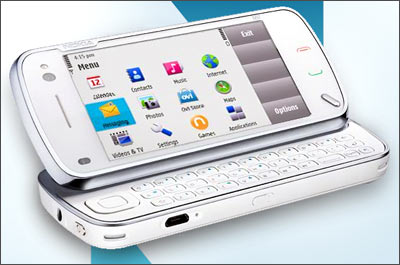 Nokia N97: QWERTY keyboard