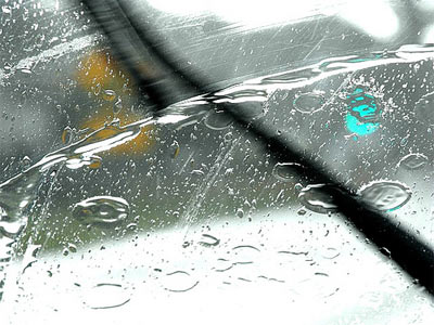 If the rubber on the wipers seems hard to touch or appears cracked, change the blades immediately.