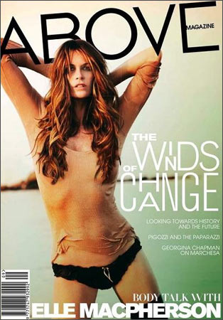 Cover of <I>Above</I> magazine