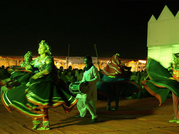 The famour Ghoomar dance