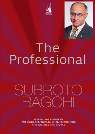 Cover of The Professional; Inset: Subroto Bagchi
