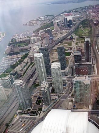 A view from CN Tower