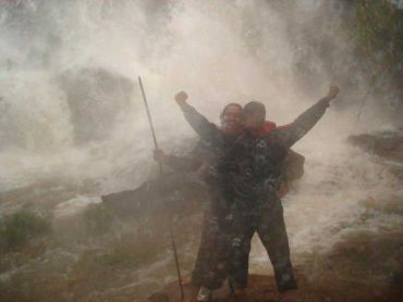 Unusual monsoon pics: Victorious adventurers