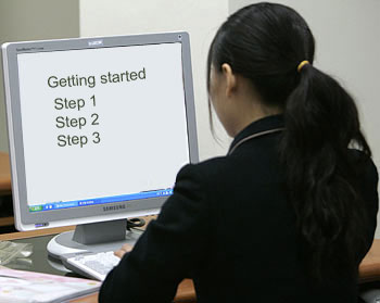 Instruction can be web-based, computer-based and instructor-led