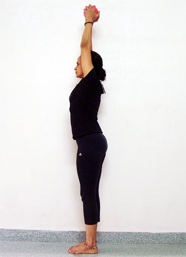 Tadasana is a powerful therapeutic pose used to heal or control several chronic ailments