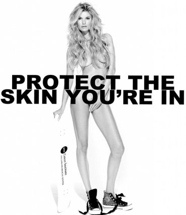 Marisa Miller for Marc Jacobs' skin cancer awareness campaign