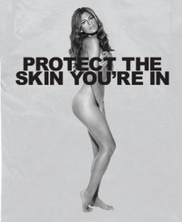 Eva Mendes for Marc Jacobs' skin cancer awareness campaign
