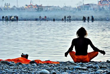Worshipping the Ganges