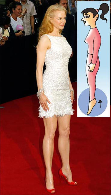 Heel raises will give you Nicole Kidman's coveted calves