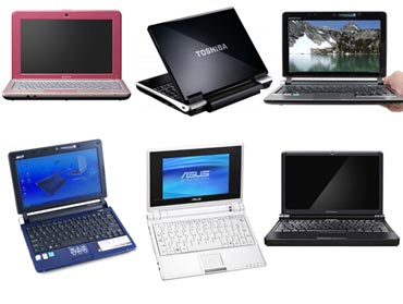 Collage of Netbooks