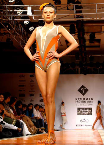 Pia Trivedi showcases her bod in a bodysuit -- and little else!