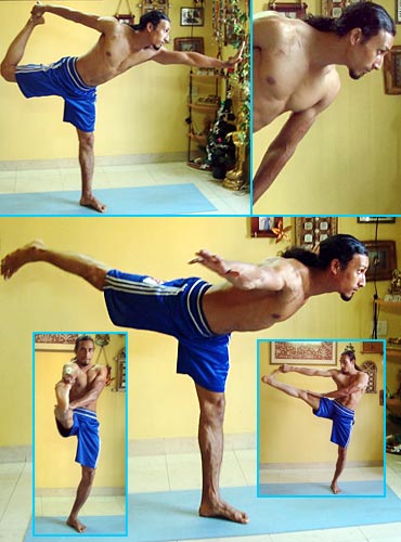 Kickboxing: Balancing poses to help you kick right