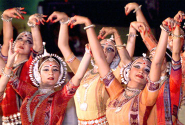 Music and dance mark the three-day Qutub festival in Delhi.