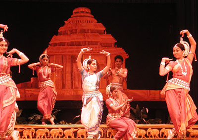 Indian classical and folk dancers from across the world perform at the Sun Temple, Konark.