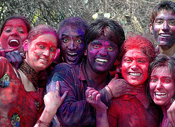 Holi the festival of colours is celebrated across the India with a few variations here and there.