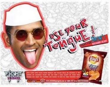Dhoni is the face for Lays, the leading chip brand