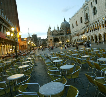 A view of Piazza San Marco in Venice.