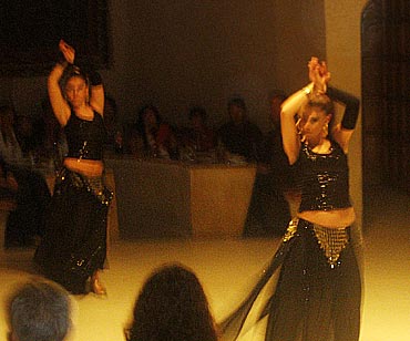 Belly dance performances are very popular in Turkey
