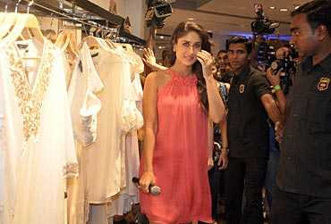 Kareena, Mandira at Mumbai's latest chic boutique