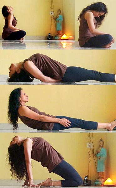 chin double rid yoga rediff getahead poses