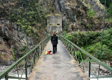 These small suspension bridges are a lifeline for villages beyond the reach of vehicles