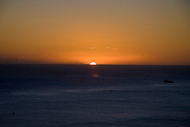 Lakshadweep's setting sun