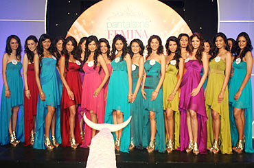 Miss India finalists 2010 make their debut
