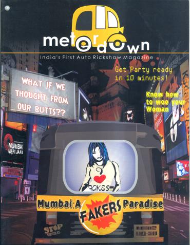 A cover picture of Meter Down's March issue