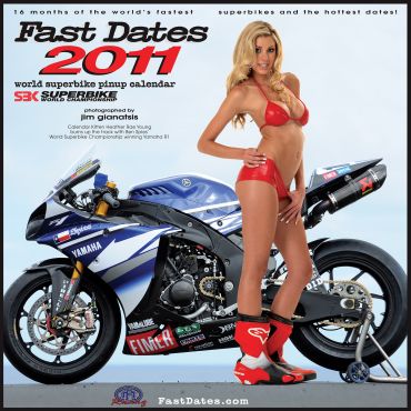 World Superbike Pinup Calendar 2011 cover