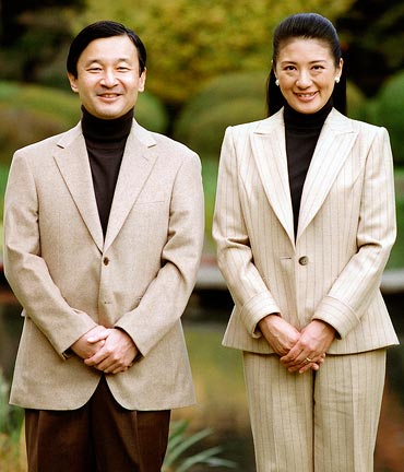 Crown Princess Masako and Crown Prince Naruhito of Japan