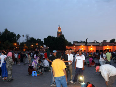 Djemaa Al Fna is Marrakech 's most famous square